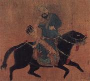 unknow artist Mongolian arch protections to horse after seal of the emperor Ch- ions Lung and other china oil painting artist